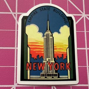💜13/$13 +Bundle Sticker Sale | Travel New York NY Waterproof Sticker